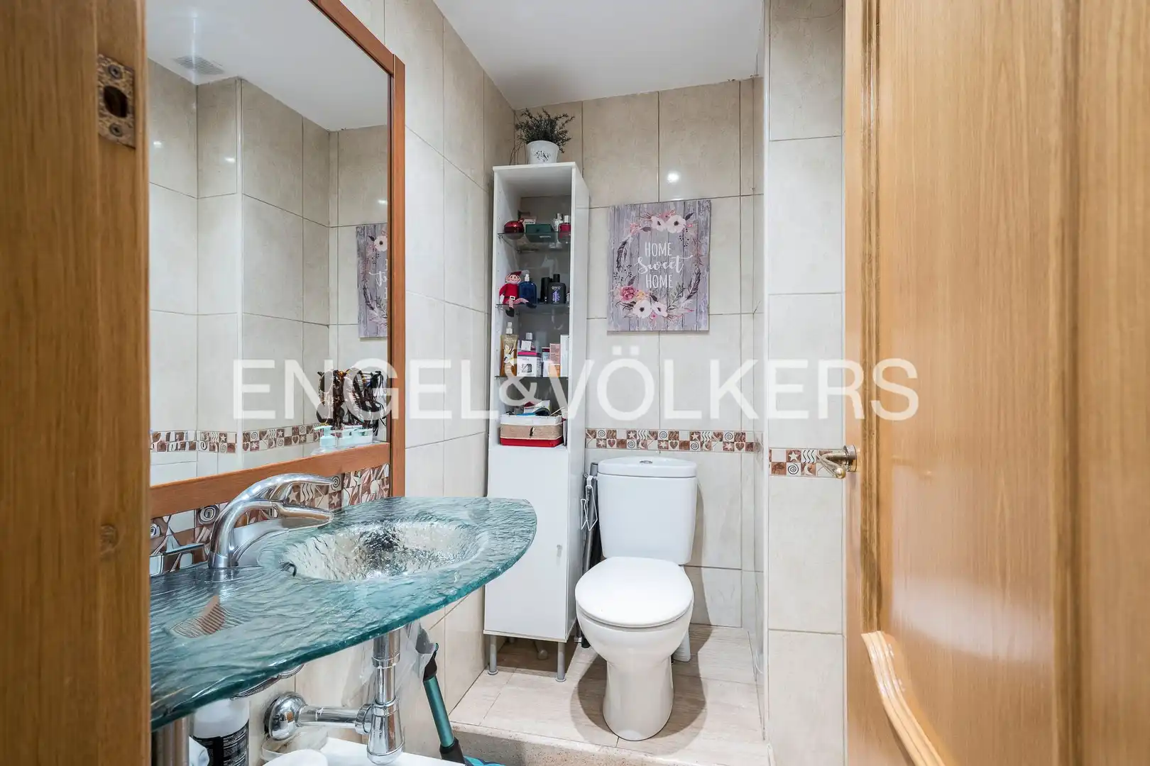 Badezimmer von Wohnung zum Verkauf in L'Hospitalet de Llobregat mit Klimaanlage, Heizung und Terrasse