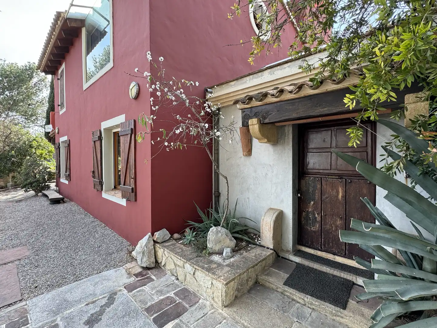 Vista exterior de Casa o chalet en venta en Náquera con Aire acondicionado, Jardín privado y Terraza