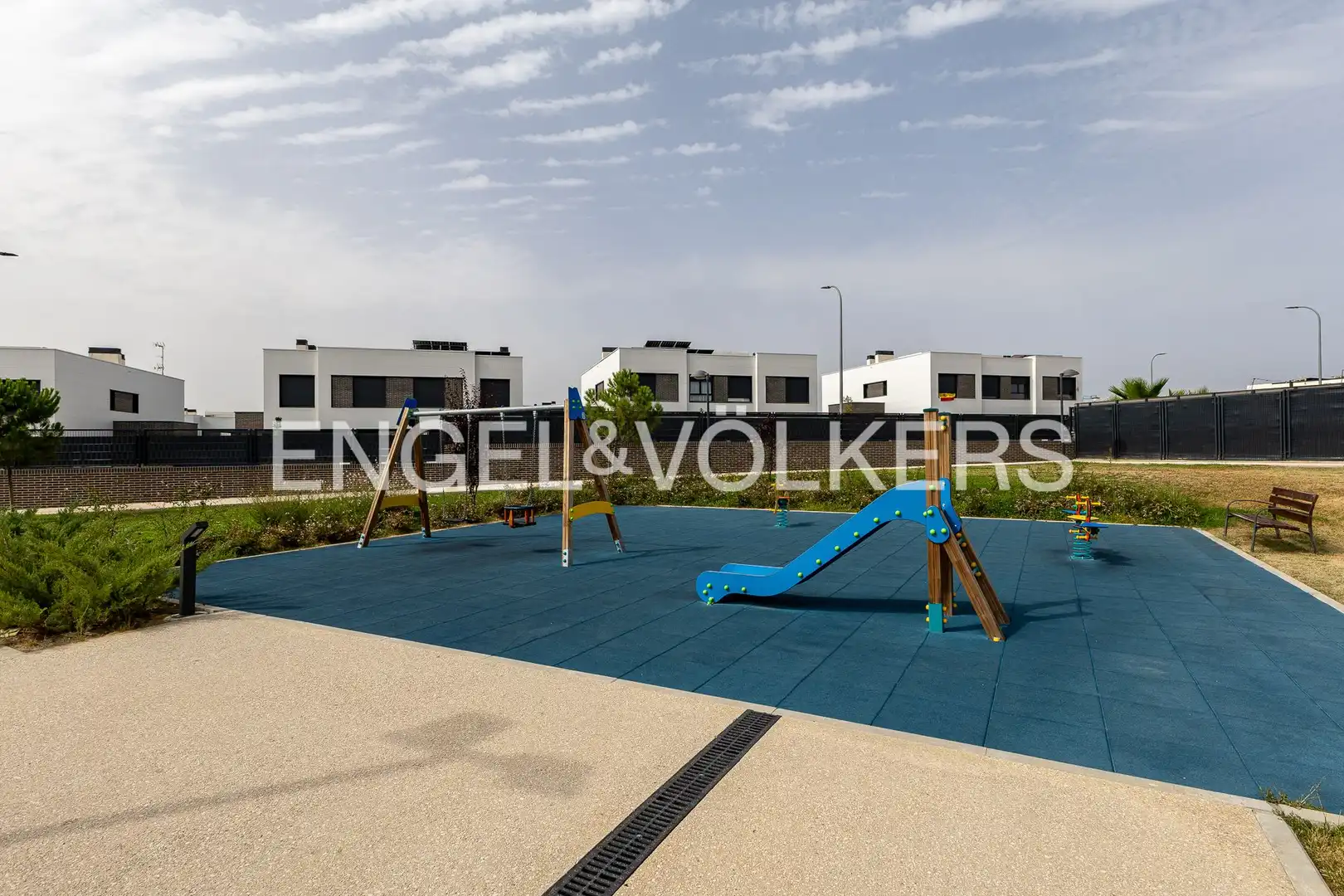 Terrassa de Casa adosada de lloguer en Villaviciosa de Odón amb Aire condicionat, Calefacció i Jardí privat