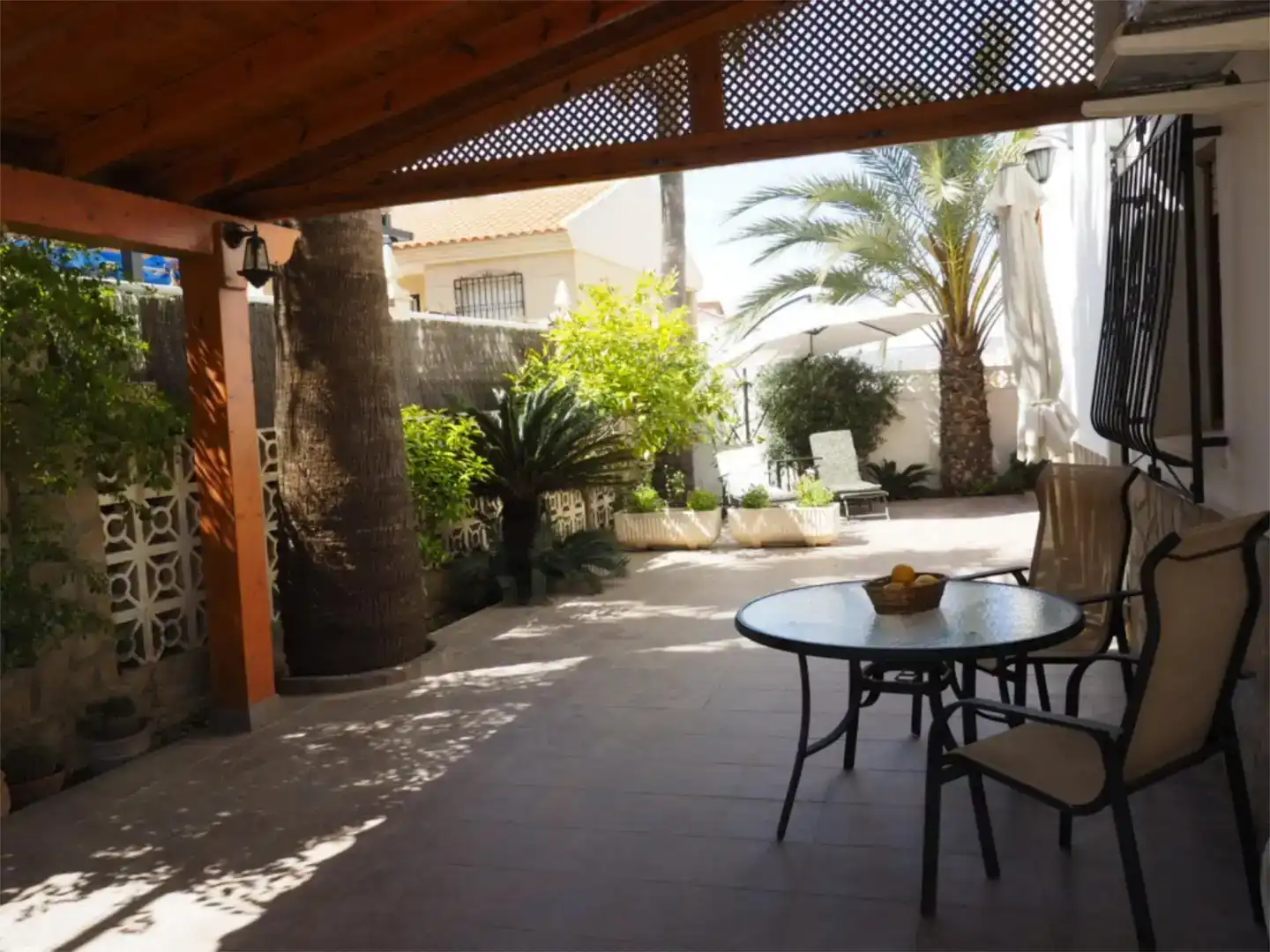 Terrasse von Haus oder Chalet zur Miete in Águilas mit Klimaanlage, Privatgarten und Möbliert