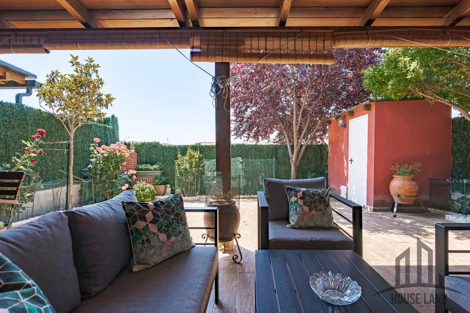 Terraza de Casa adosada en venta en El Casar con Aire acondicionado, Calefacción y Piscina comunitaria