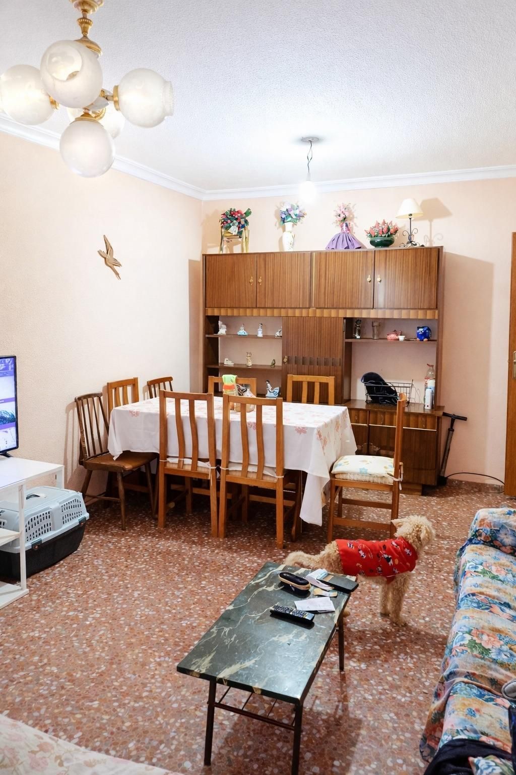 Dining room of Flat for sale in Fuente Álamo de Murcia  with Private garden, Terrace and Furnished