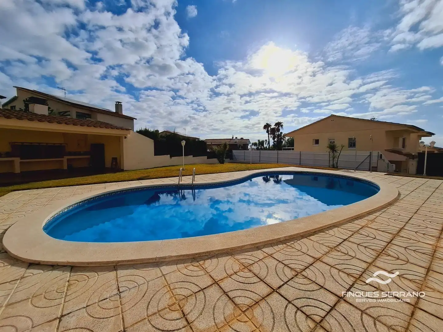 Piscina de Casa adosada en venta en Calafell con Calefacción, Terraza y Piscina