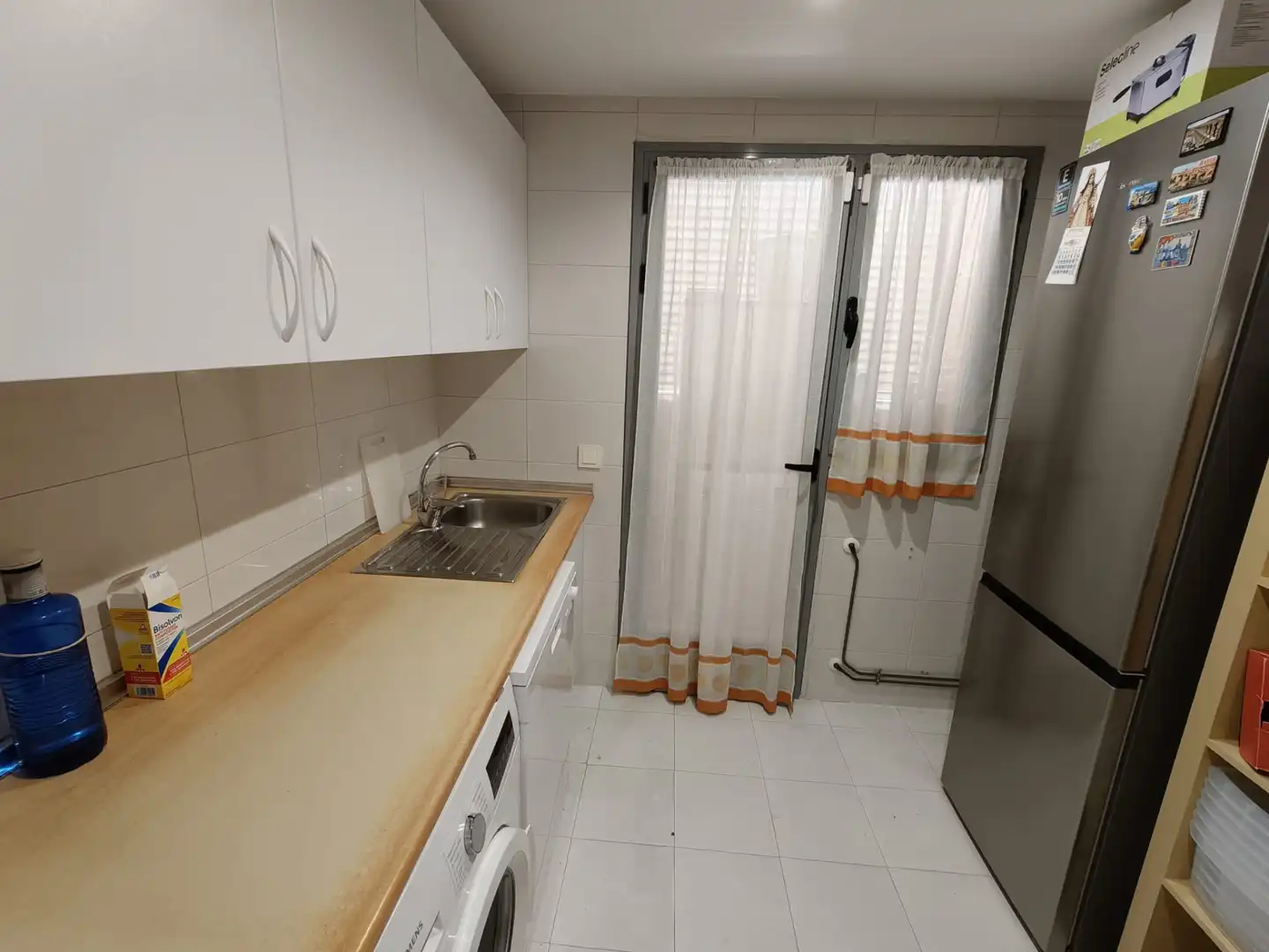 Kitchen of Flat for sale in Santa Olalla  with Air Conditioner, Heating and Storage room