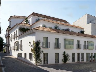 Appartement compact avec piscine à vendre à Estepona Pueblo