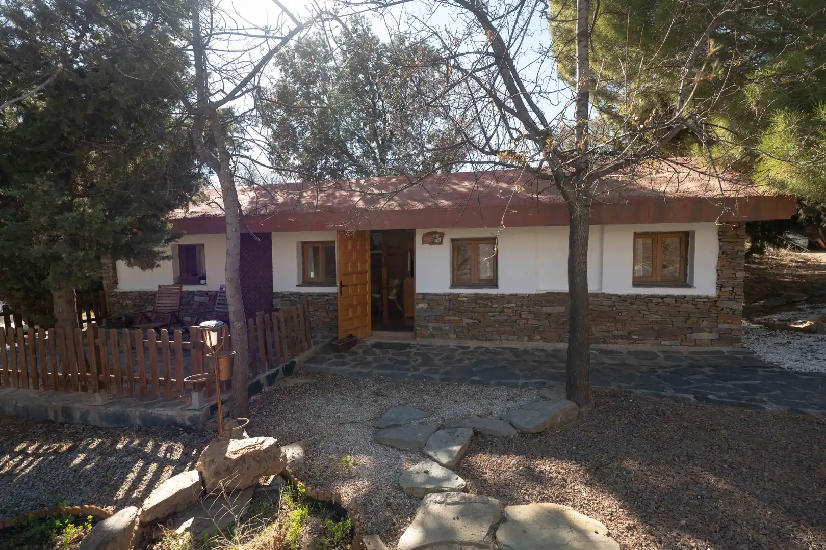 Vista exterior de Finca rústica en venta en Nevada con Aire acondicionado, Jardín privado y Terraza