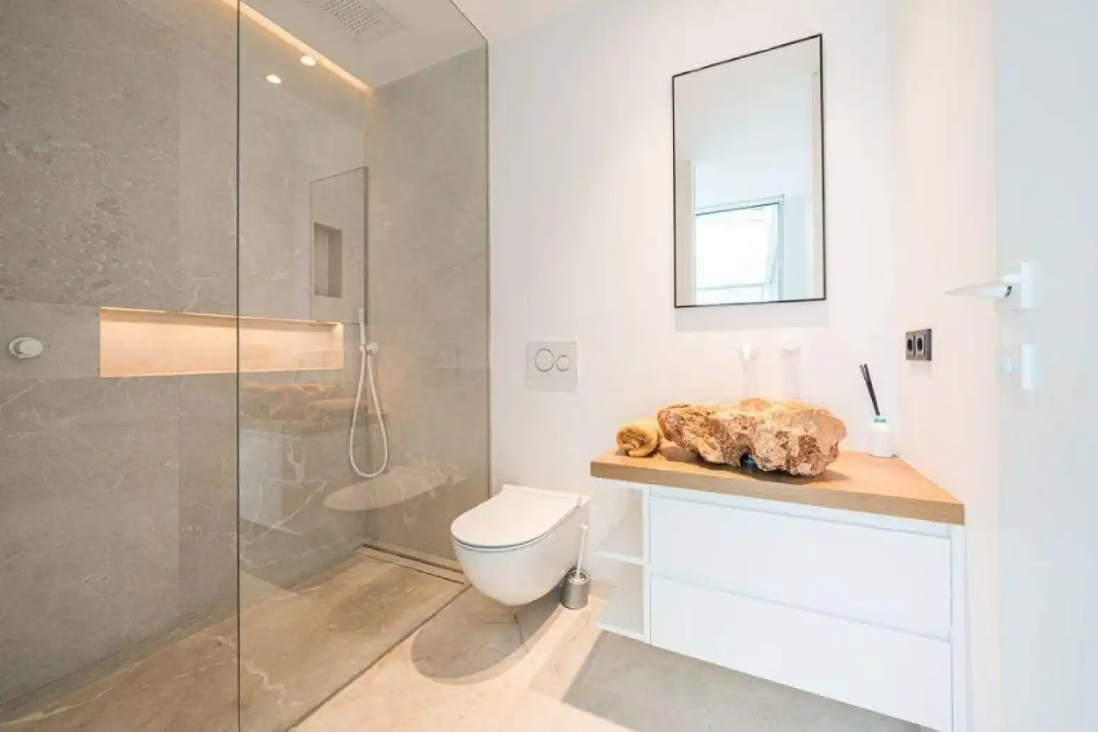 Baño de Casa adosada en venta en Costitx con Aire acondicionado, Calefacción y Terraza