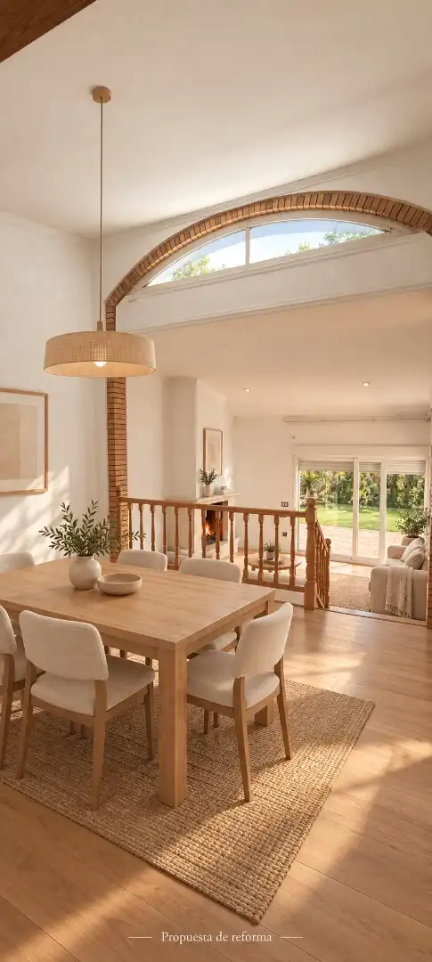 Menjador de Casa o xalet en venda en Riudellots de la Selva, Girona