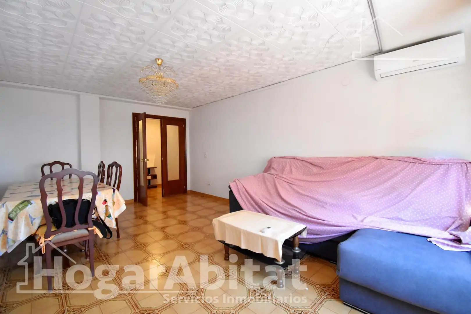 Bedroom of Flat for sale in Piles  with Air Conditioner, Heating and Storage room