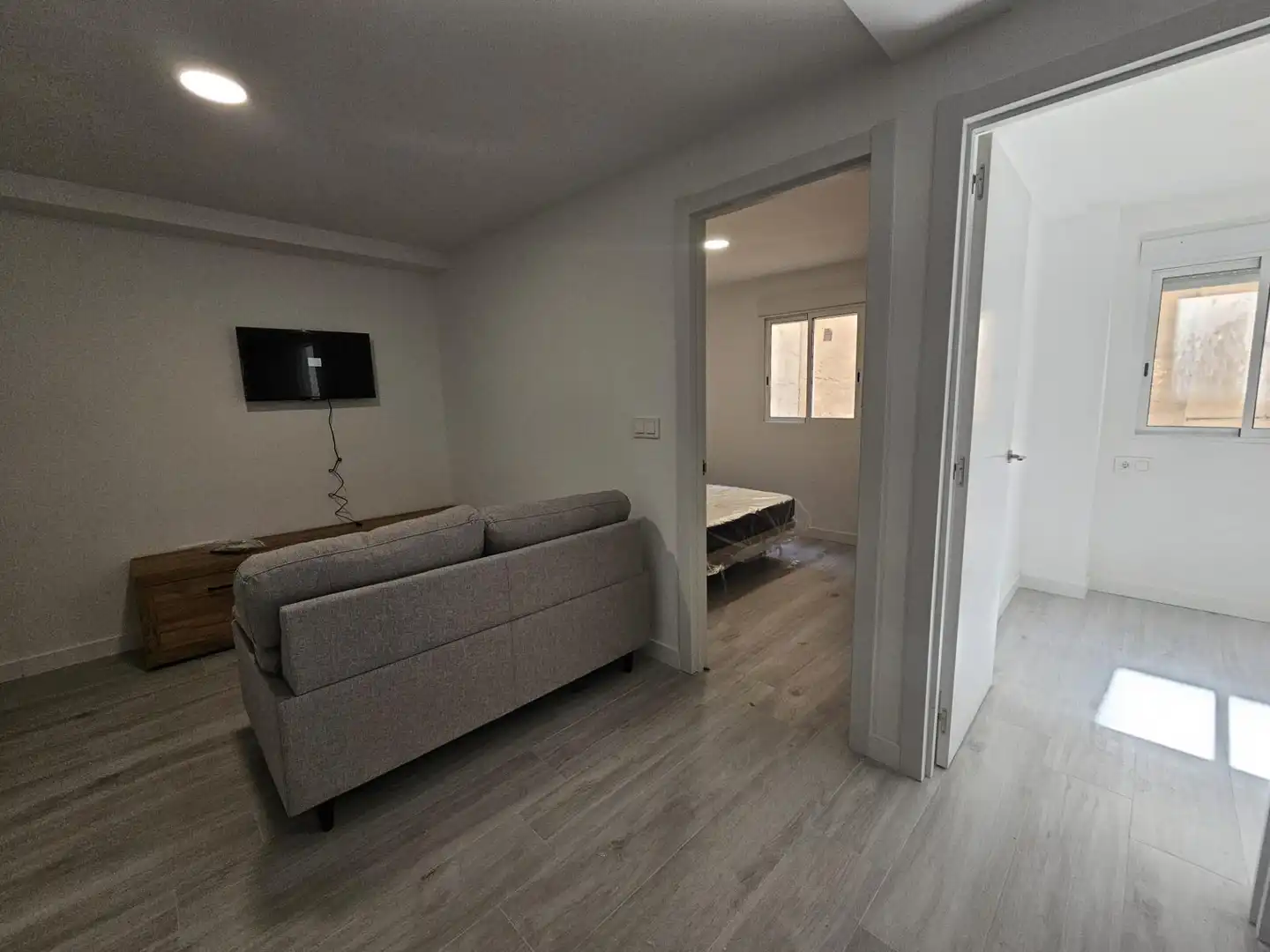 Bedroom of Flat for rent in Aspe  with Air Conditioner and Balcony