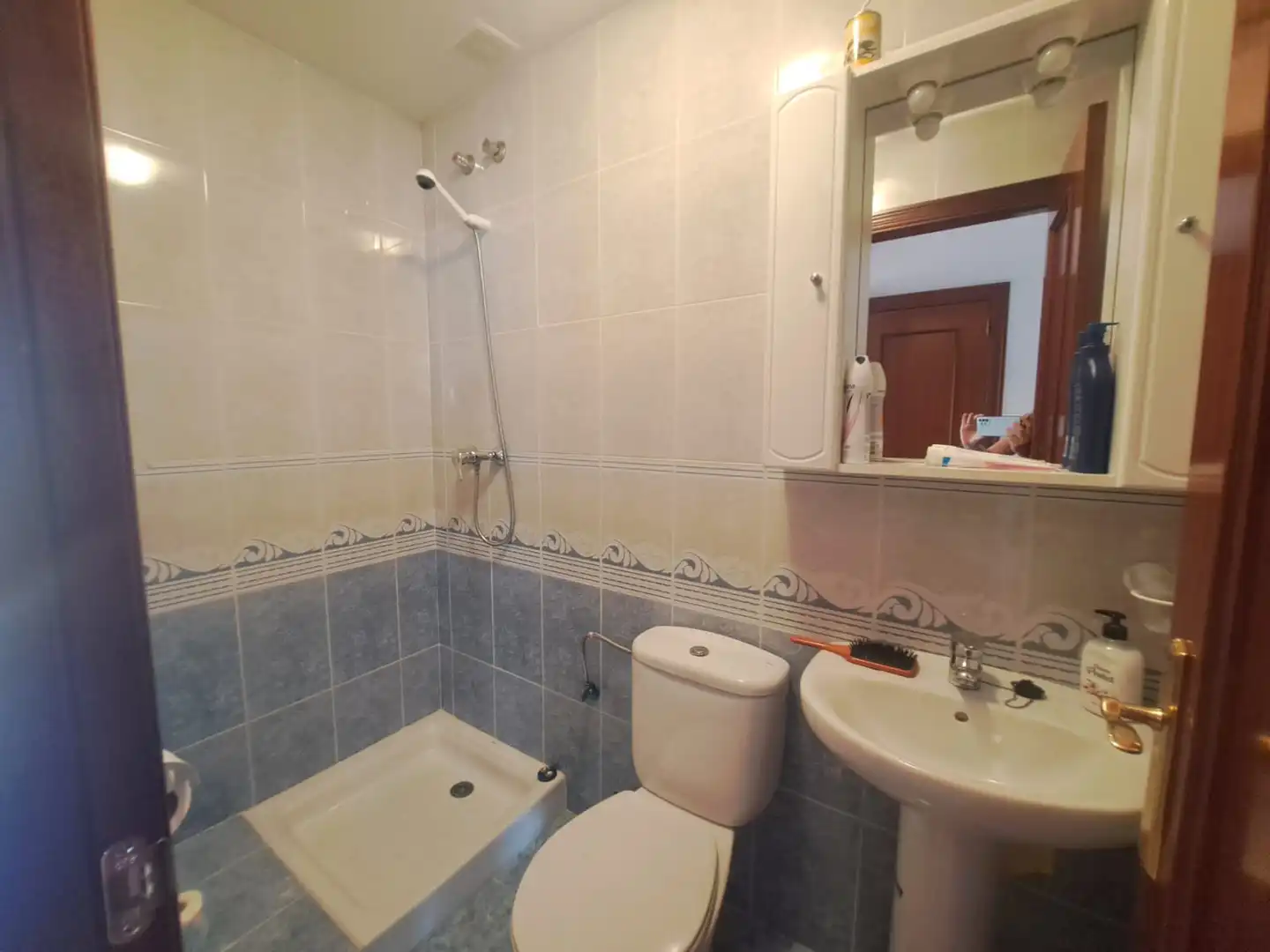 Baño de Casa adosada en venta en Casar de Cáceres con Calefacción y Amueblado