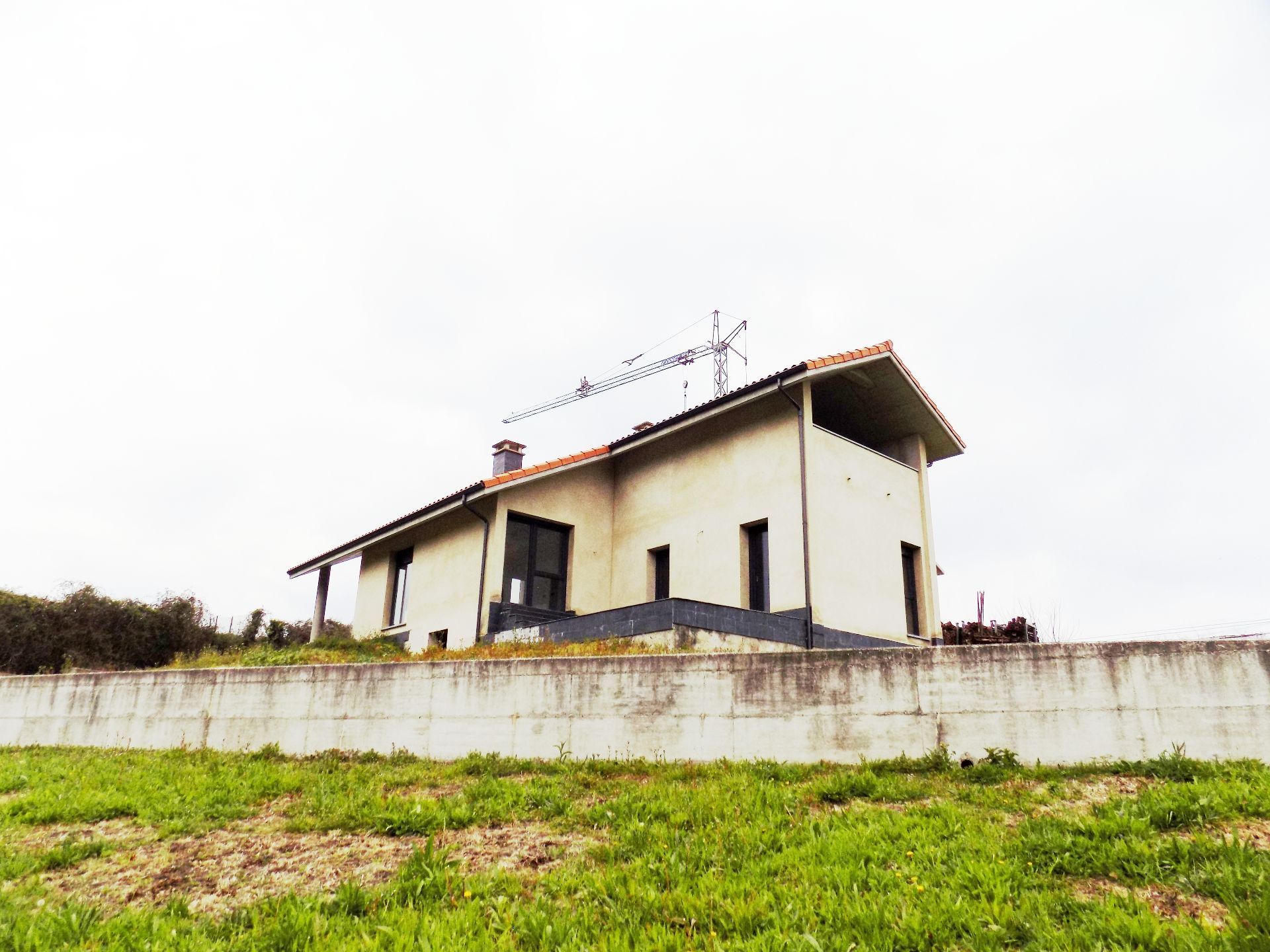 Vista exterior de Casa o xalet en venda en Cudillero amb Jardí privat i Terrassa