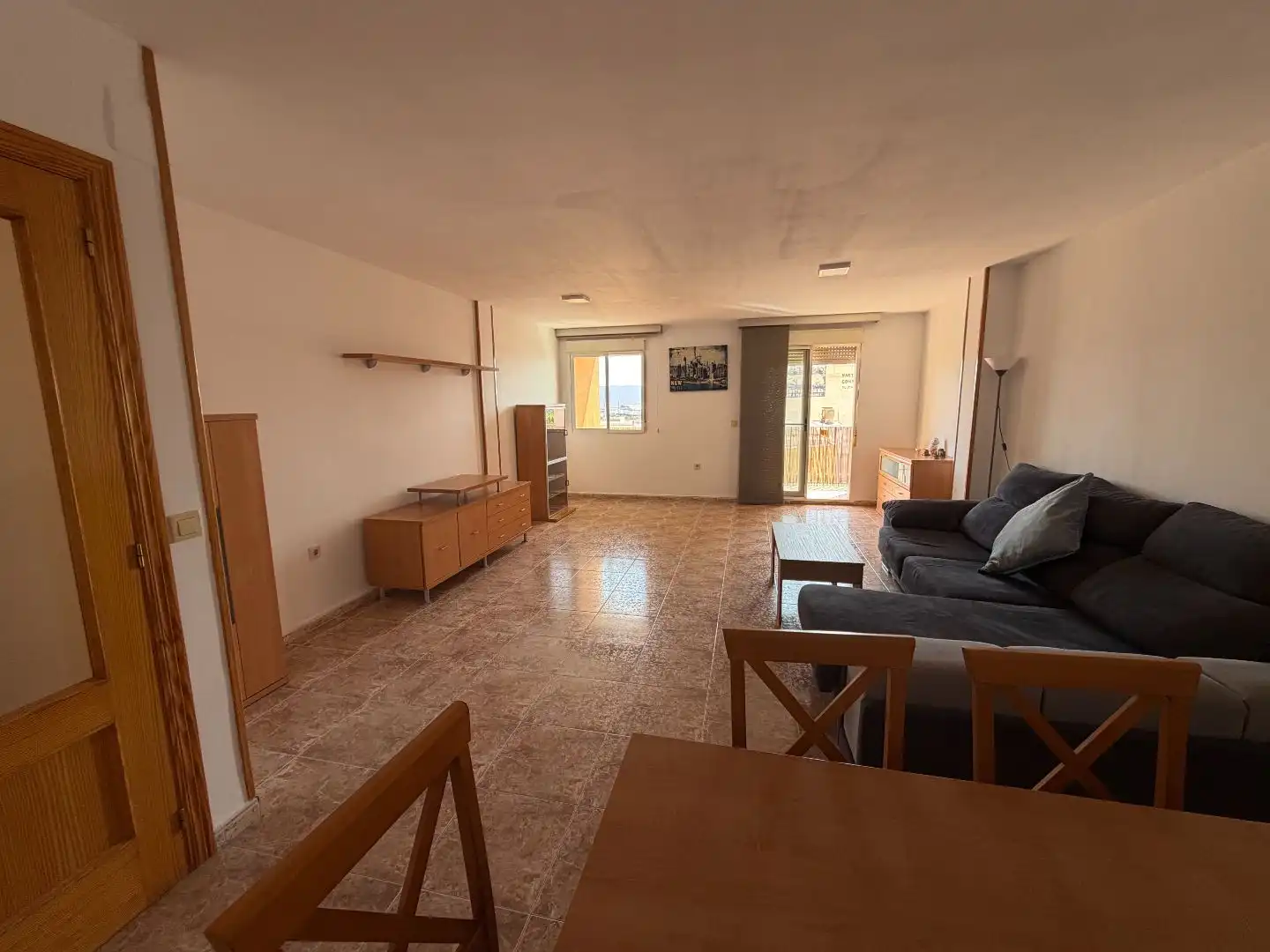 Sala d'estar de Pis de lloguer en L'Alcora amb Terrassa, Moblat i Forn