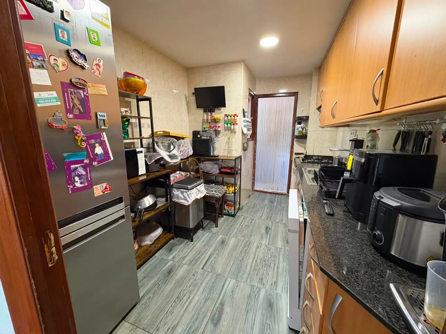 Kitchen of Flat for sale in Lleida  with Air Conditioner, Heating and Parquet flooring