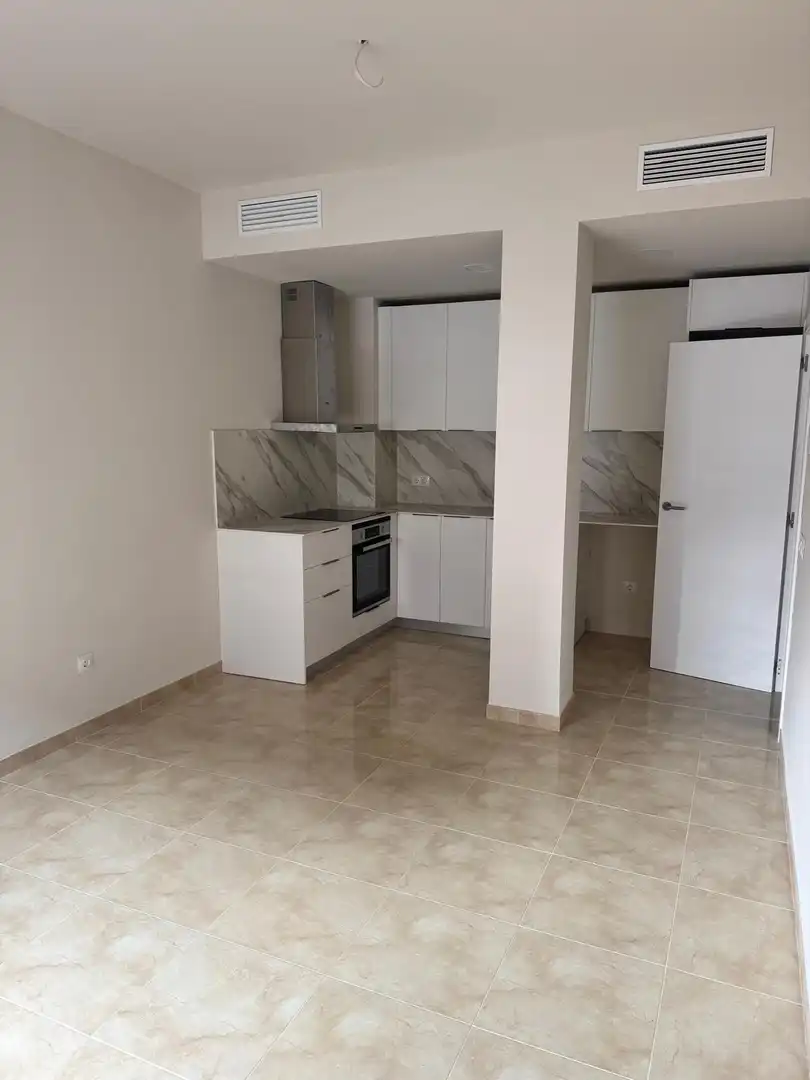 Kitchen of Flat for sale in L'Aldea  with Heating