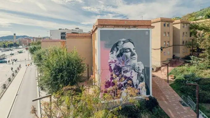 Außenansicht von Dachboden zum Verkauf in Barcelona mit Heizung und Terrasse