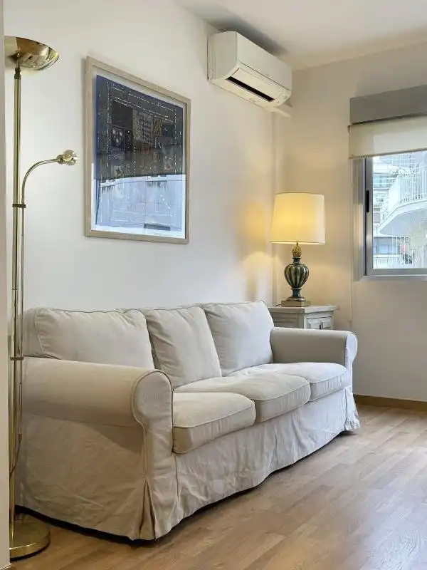 Living room of Study for rent in Madrid  with Air Conditioner, Heating and Swimming Pool