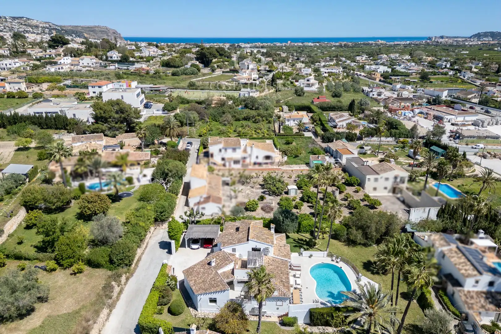 Exterior view of Houses for sale in Jávea / Xàbia  with Air Conditioner, Heating and Private garden