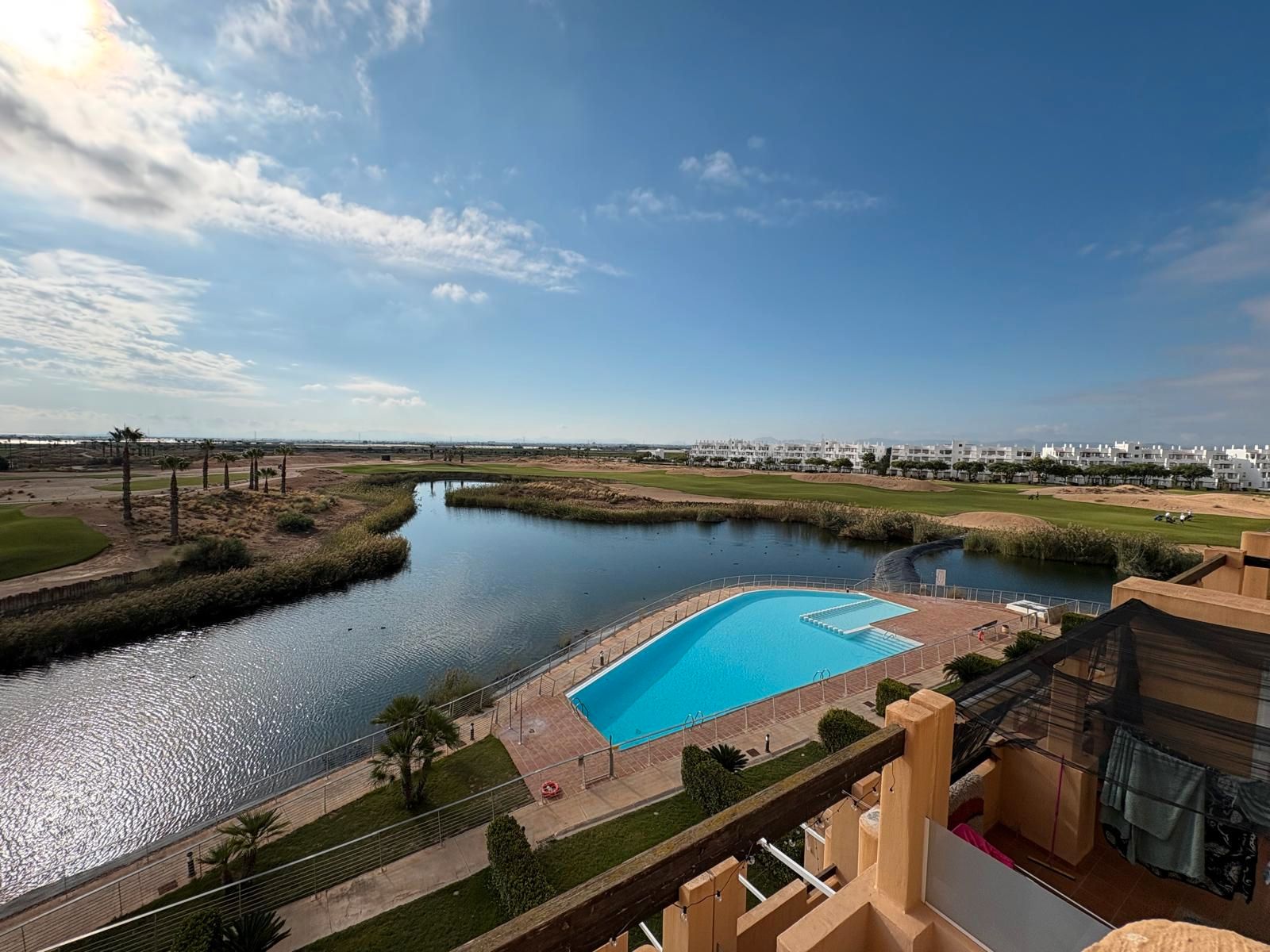 Swimming pool of Apartment to rent in Torre-Pacheco  with Air Conditioner, Heating and Terrace