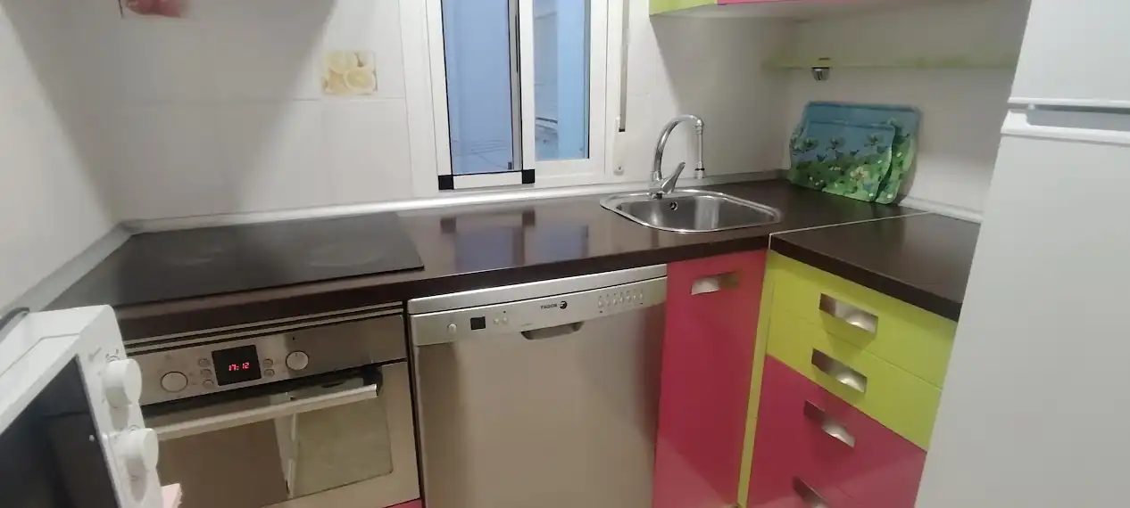 Kitchen of Flat for rent in Linares  with Air Conditioner, Heating and Furnished