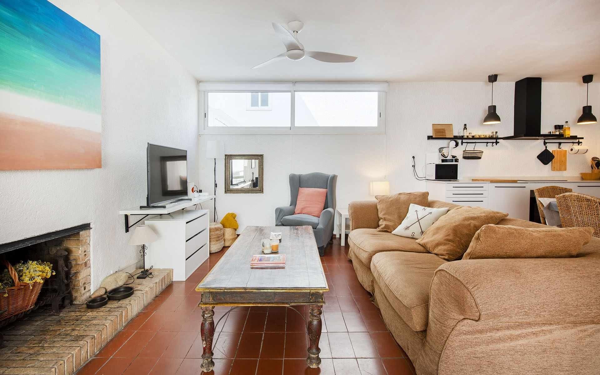 Sala d'estar de Apartament en venda en Tossa de Mar amb Aire condicionat, Calefacció i Terrassa