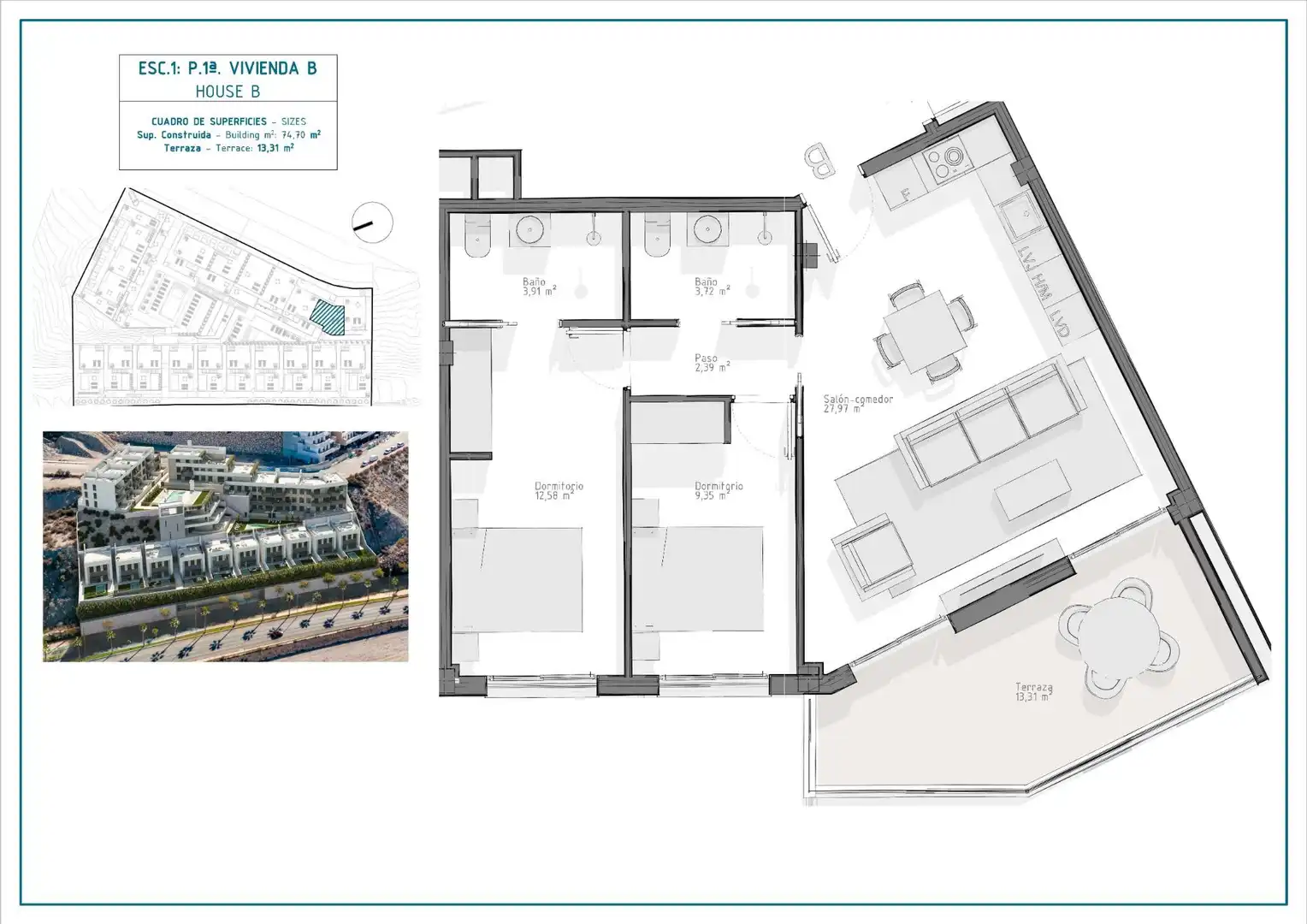Apartament amb piscina en venda a El Hornillo, imagen 8
