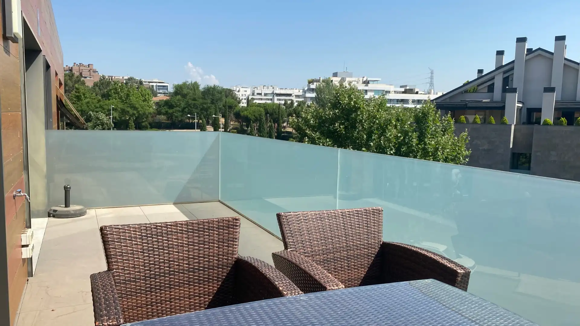Terrassa de Àtic de lloguer en Pozuelo de Alarcón amb Aire condicionat, Calefacció i Terrassa