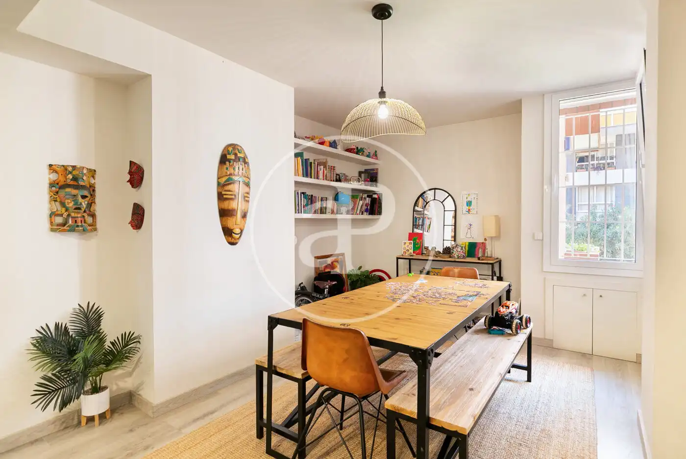 Comedor de Piso en venta en Barcelona con Aire acondicionado, Calefacción y Jardín privado