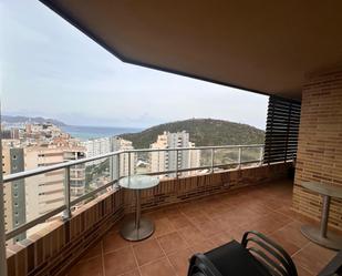 Terrassa de Apartament de lloguer en Villajoyosa / La Vila Joiosa amb Aire condicionat, Terrassa i Traster