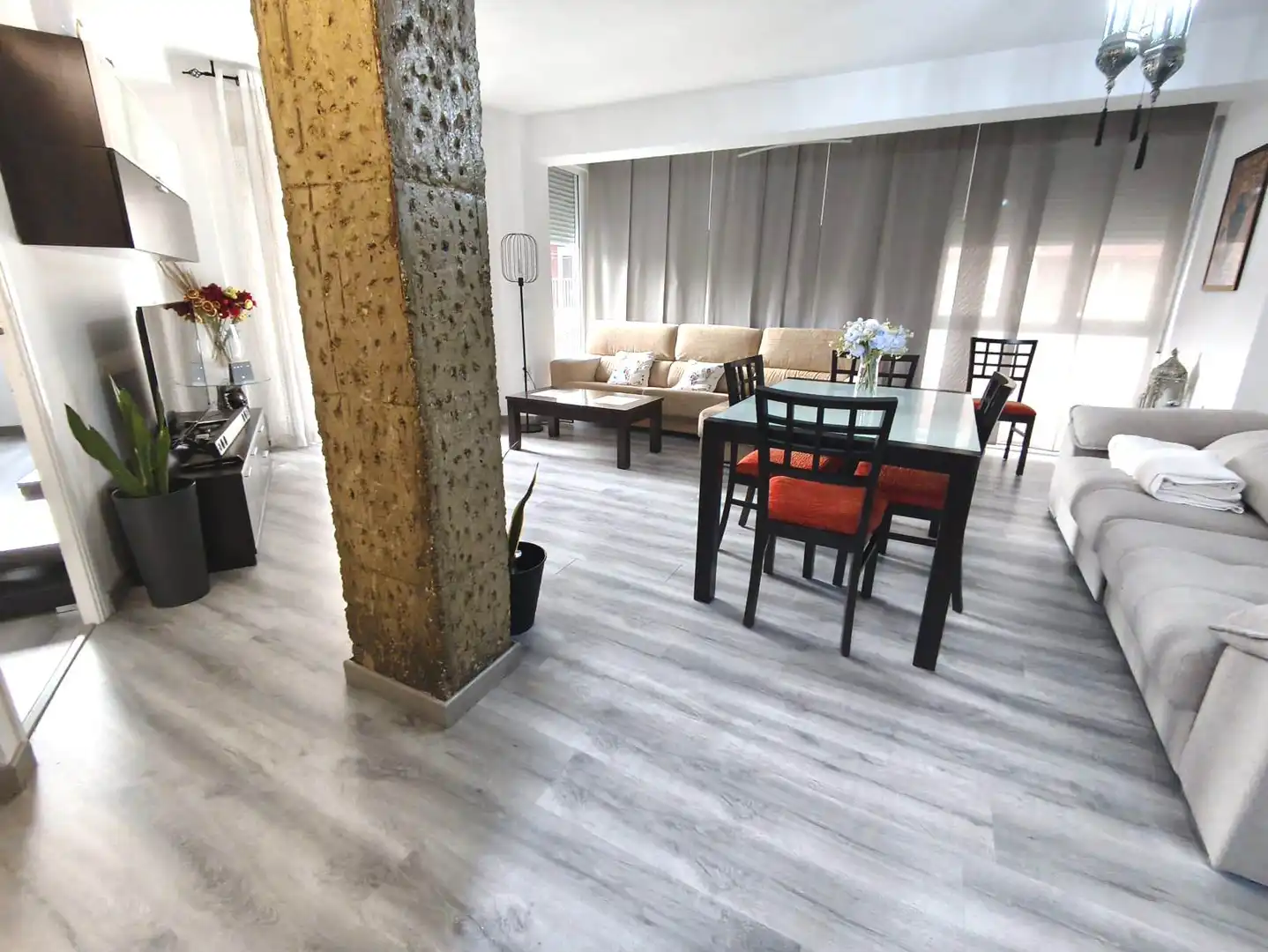 Appartamento con terrazza in affitto a Calle Carlos III 46, imagen 7