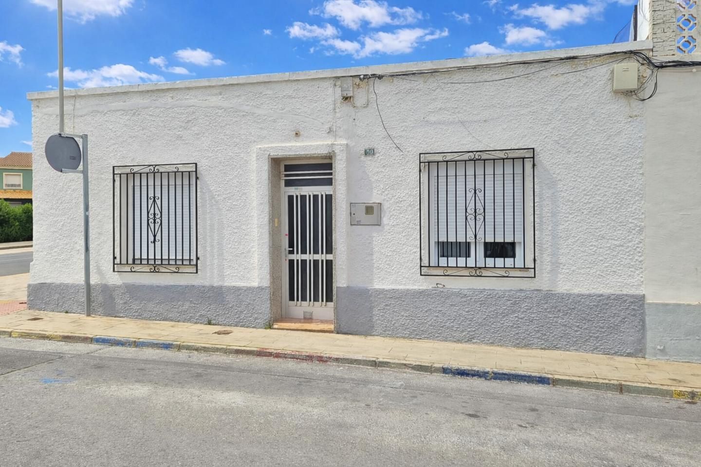 Vista exterior de Casa o chalet en venta en Aspe con Alarma