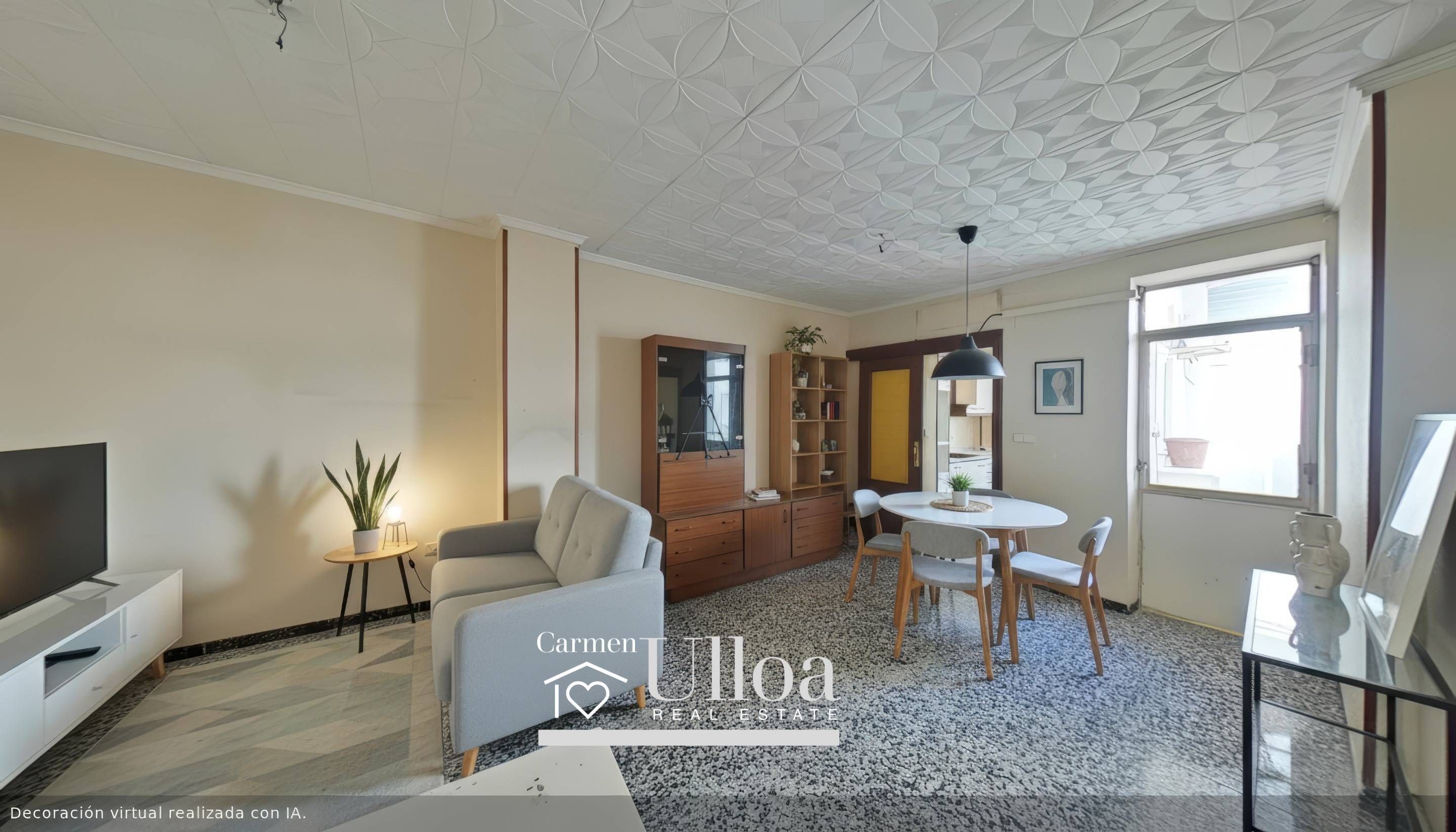 Sala d'estar de Pis en venda en Alicante / Alacant