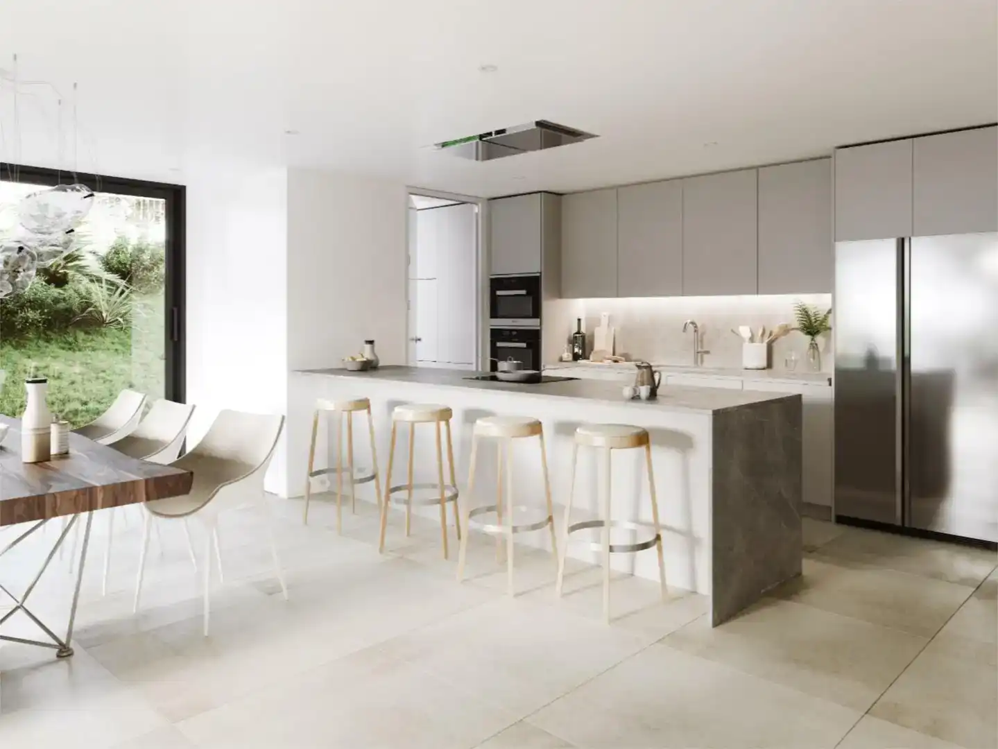 Cuina de Apartament en venda en Estepona amb Aire condicionat i Balcó