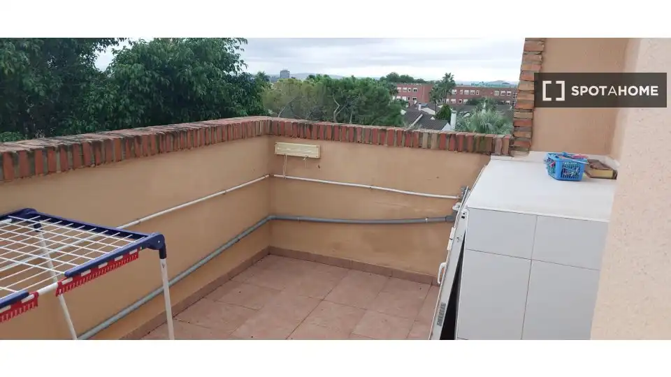 Terraza de Piso de alquiler en Bétera con Aire acondicionado, Calefacción y Amueblado