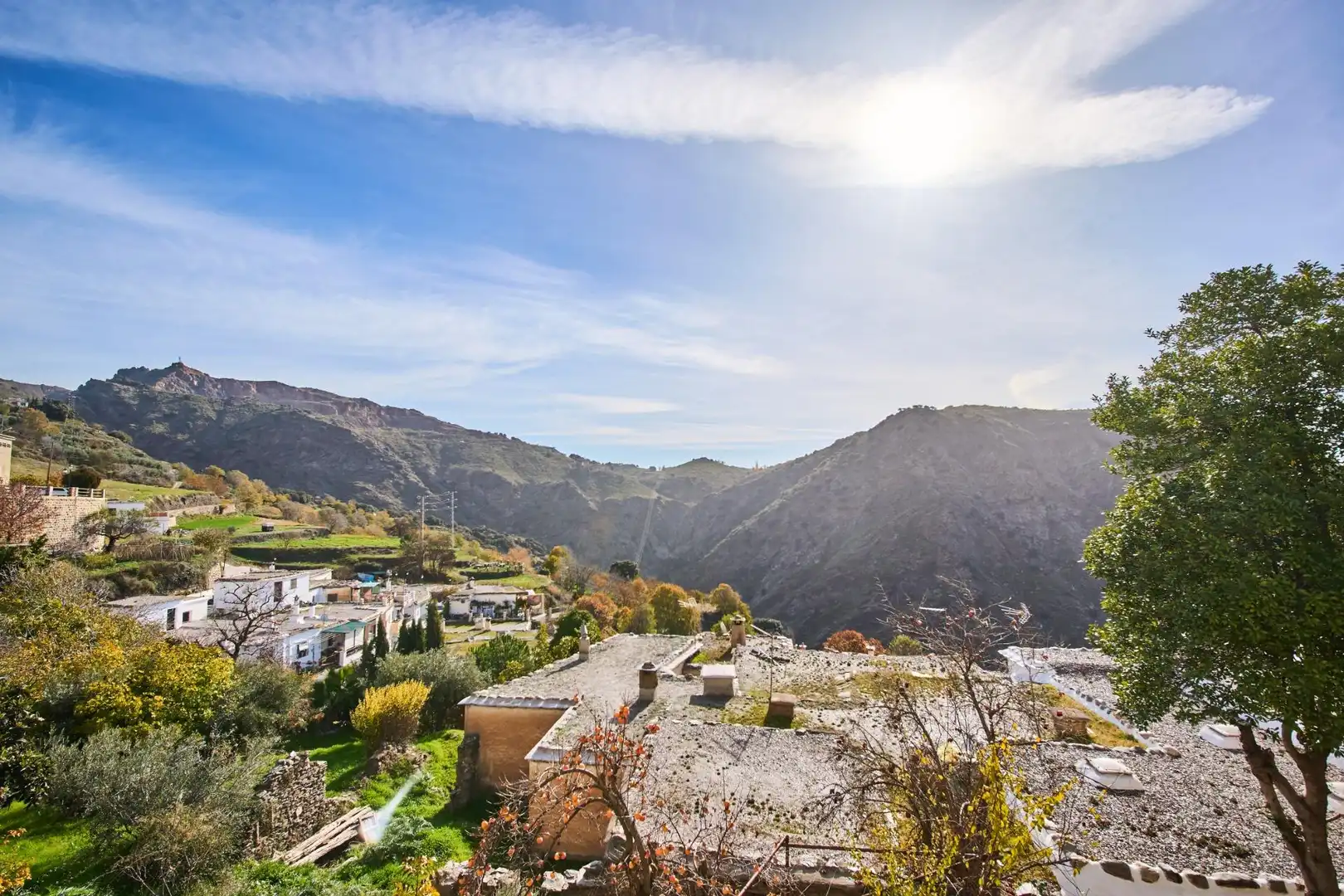 Exterior view of Houses for sale in Busquístar  with Terrace, Storage room and Balcony
