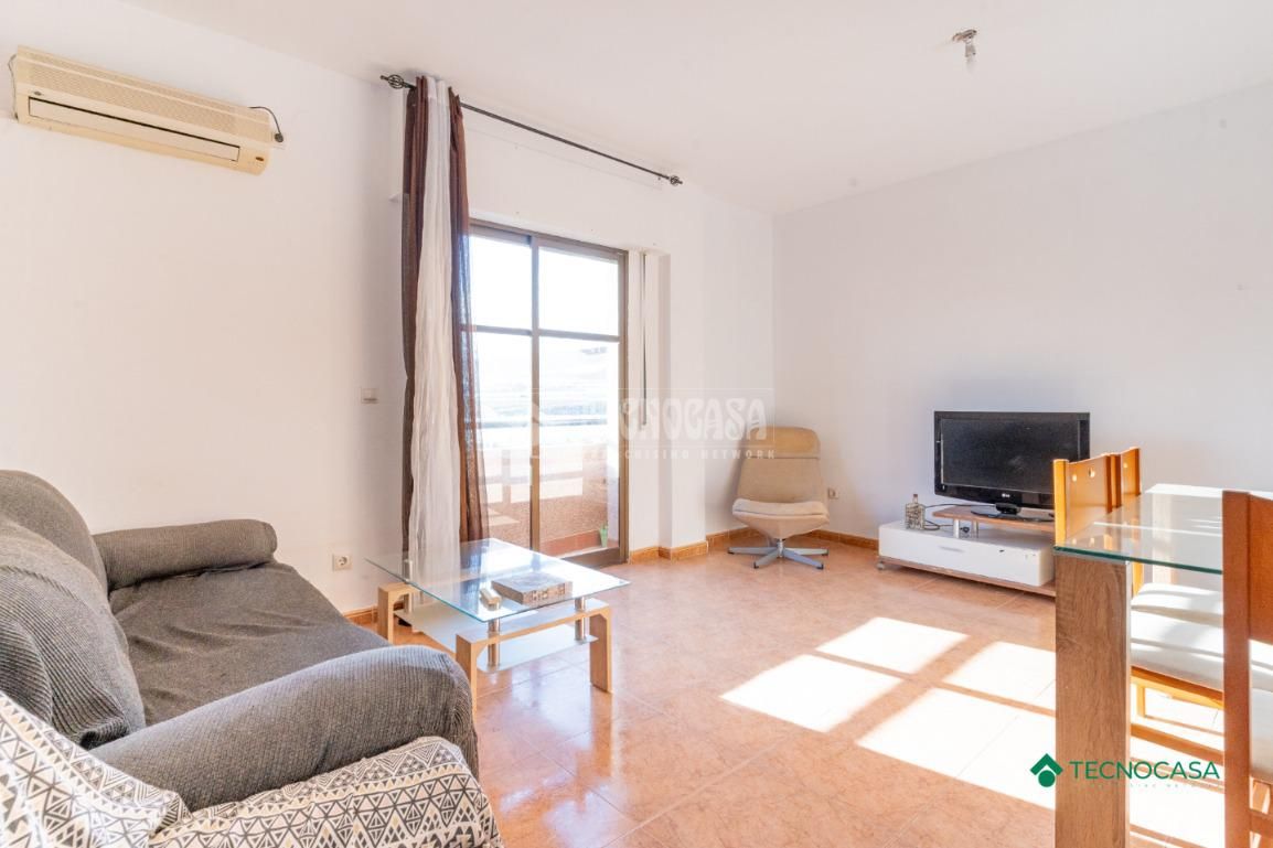 Sala de estar de Piso en venta en Roquetas de Mar con Aire acondicionado y Terraza
