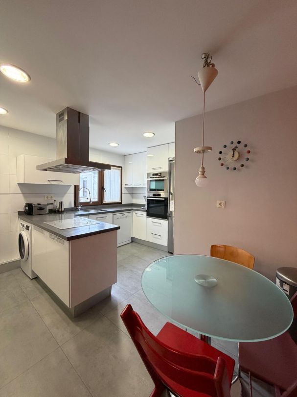 Kitchen of Flat for sale in Gijón   with Heating and Furnished