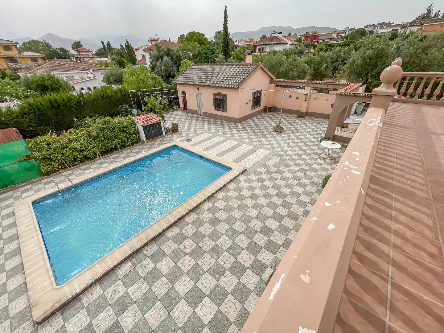 Piscina de Casa o xalet en venda en Villa de Otura amb Jardí privat, Terrassa i Piscina