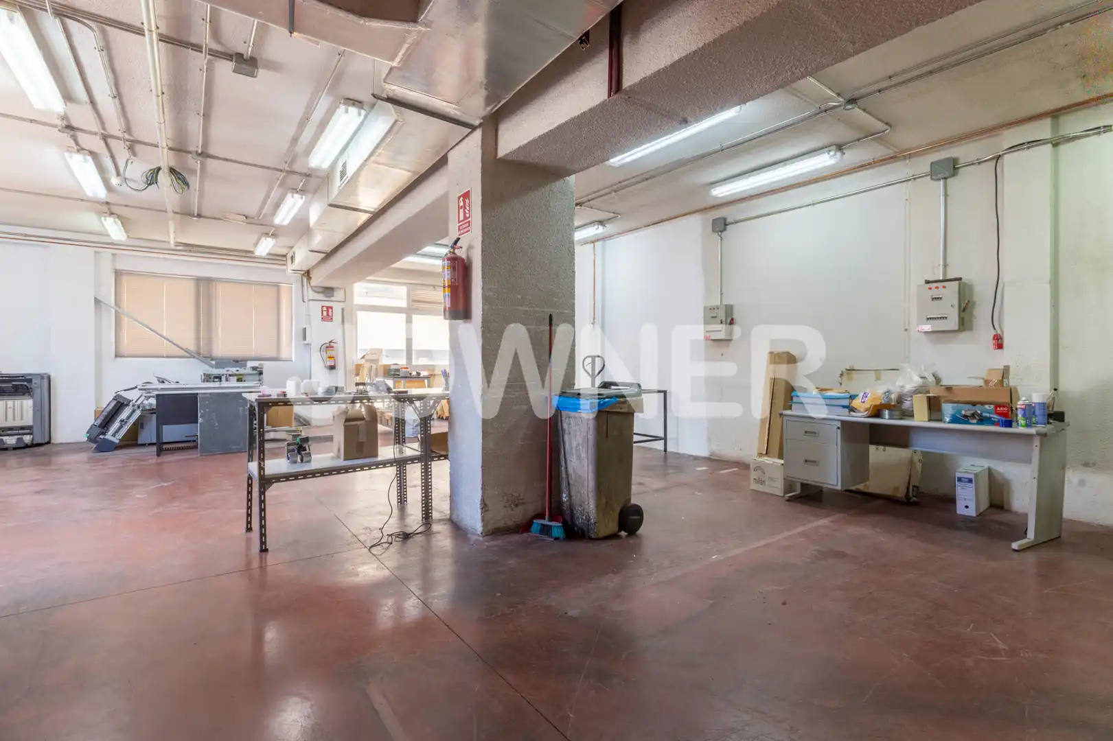 Küche von Büro zur Miete in Madrid mit Klimaanlage und Alarm