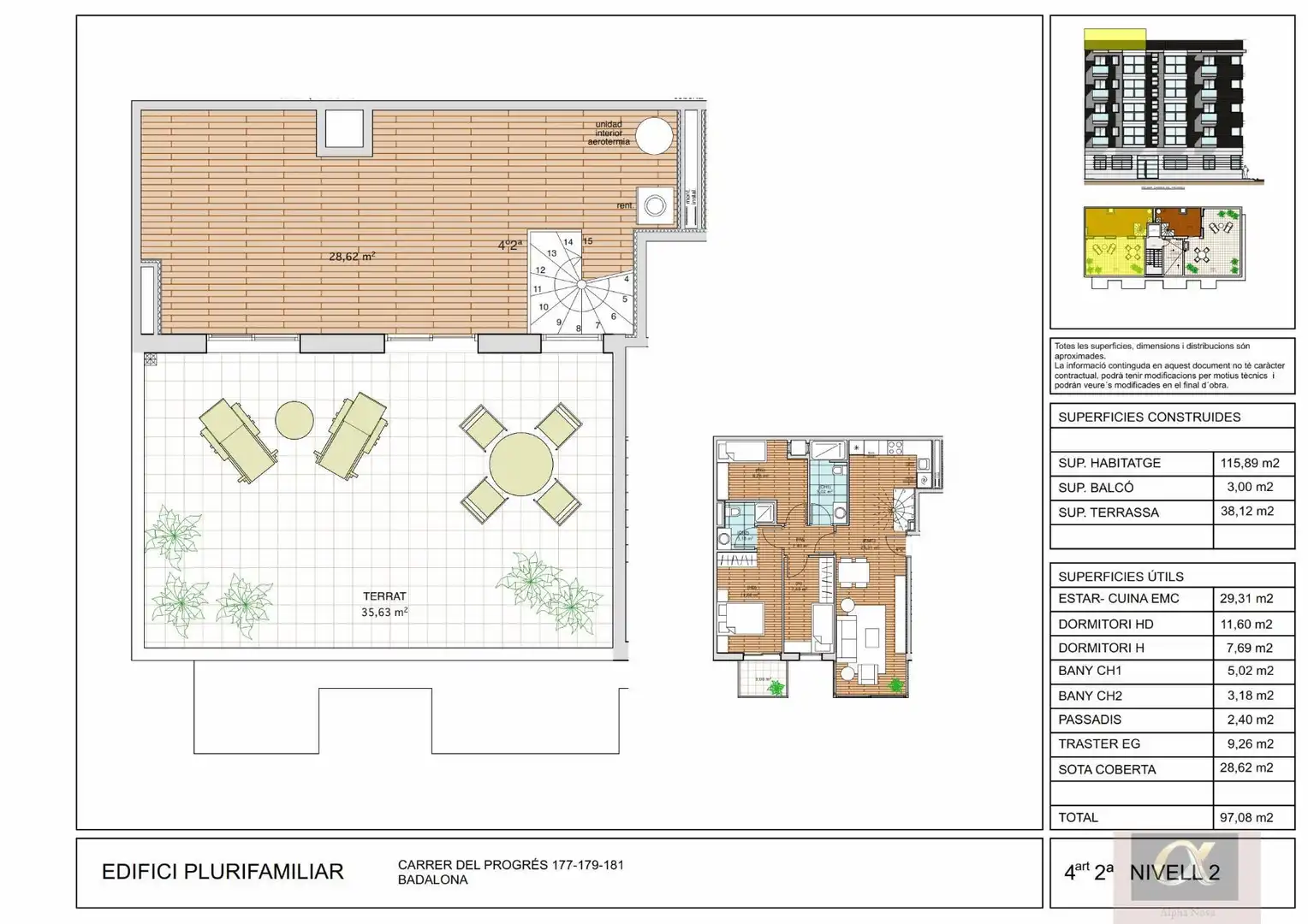 Ático en venta en Progres, 179, Progrés - Pep Ventura