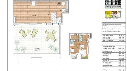 Foto 2 de Ático en venta en Progres, 179, Progrés - Pep Ventura, Badalona