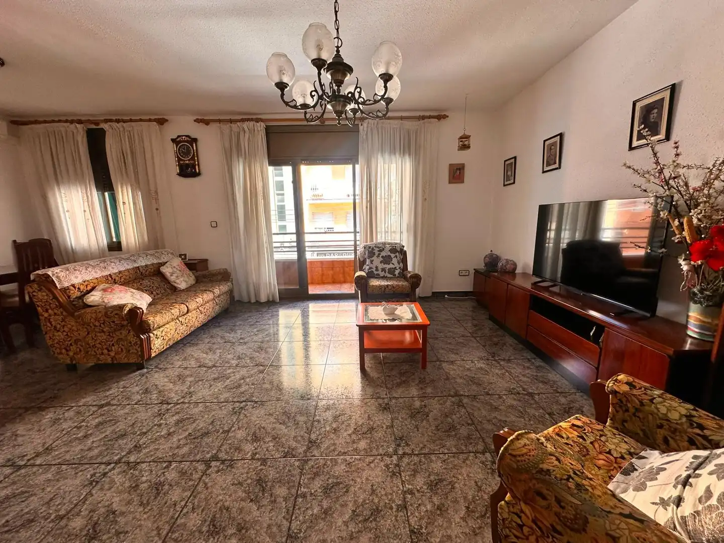 Sala de estar de Piso en venta en Sabadell con Aire acondicionado, Calefacción y Balcón