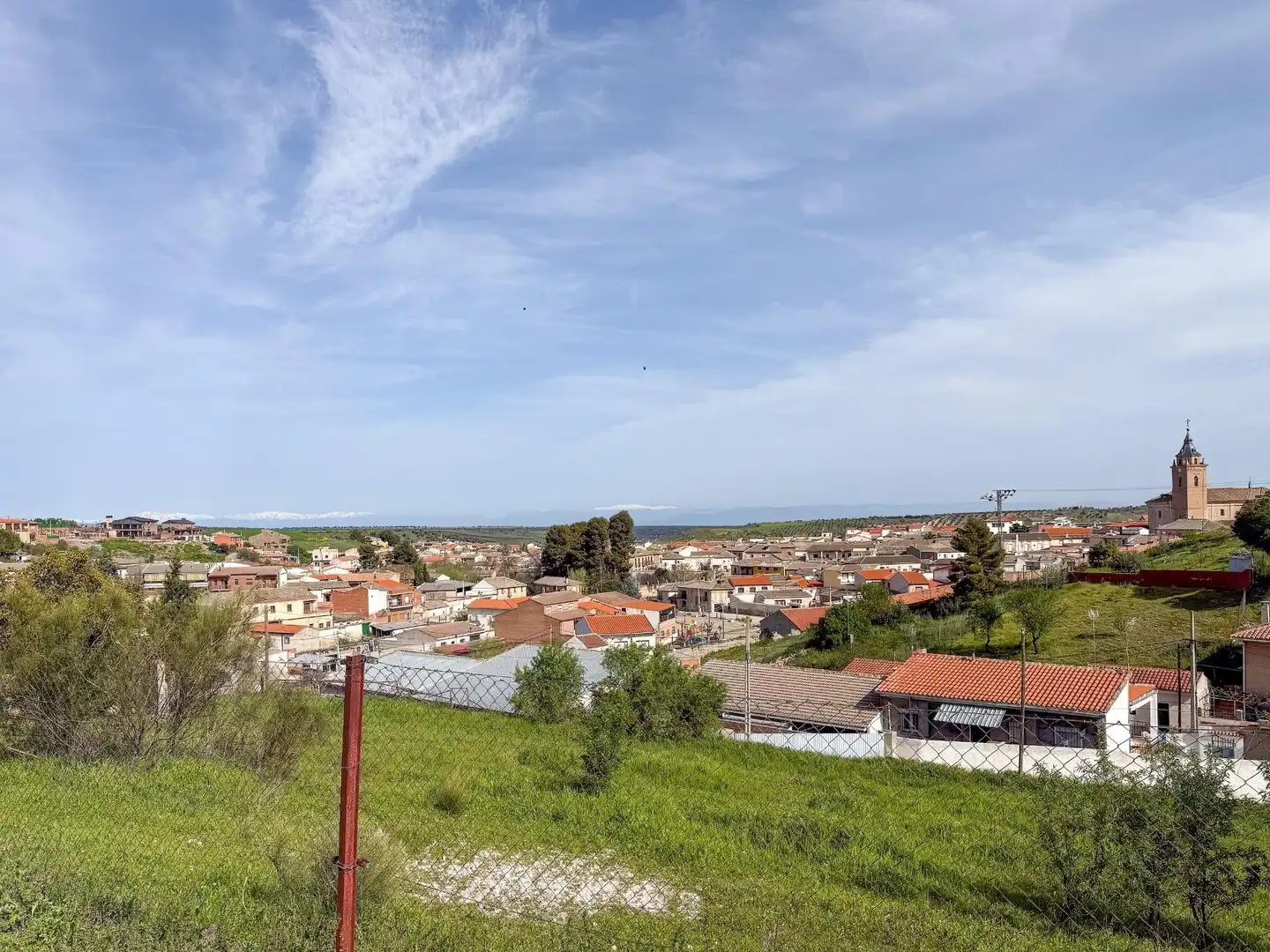 Vista exterior de Casa o xalet en venda en San Martín de Pusa amb Aire condicionat, Calefacció i Jardí privat