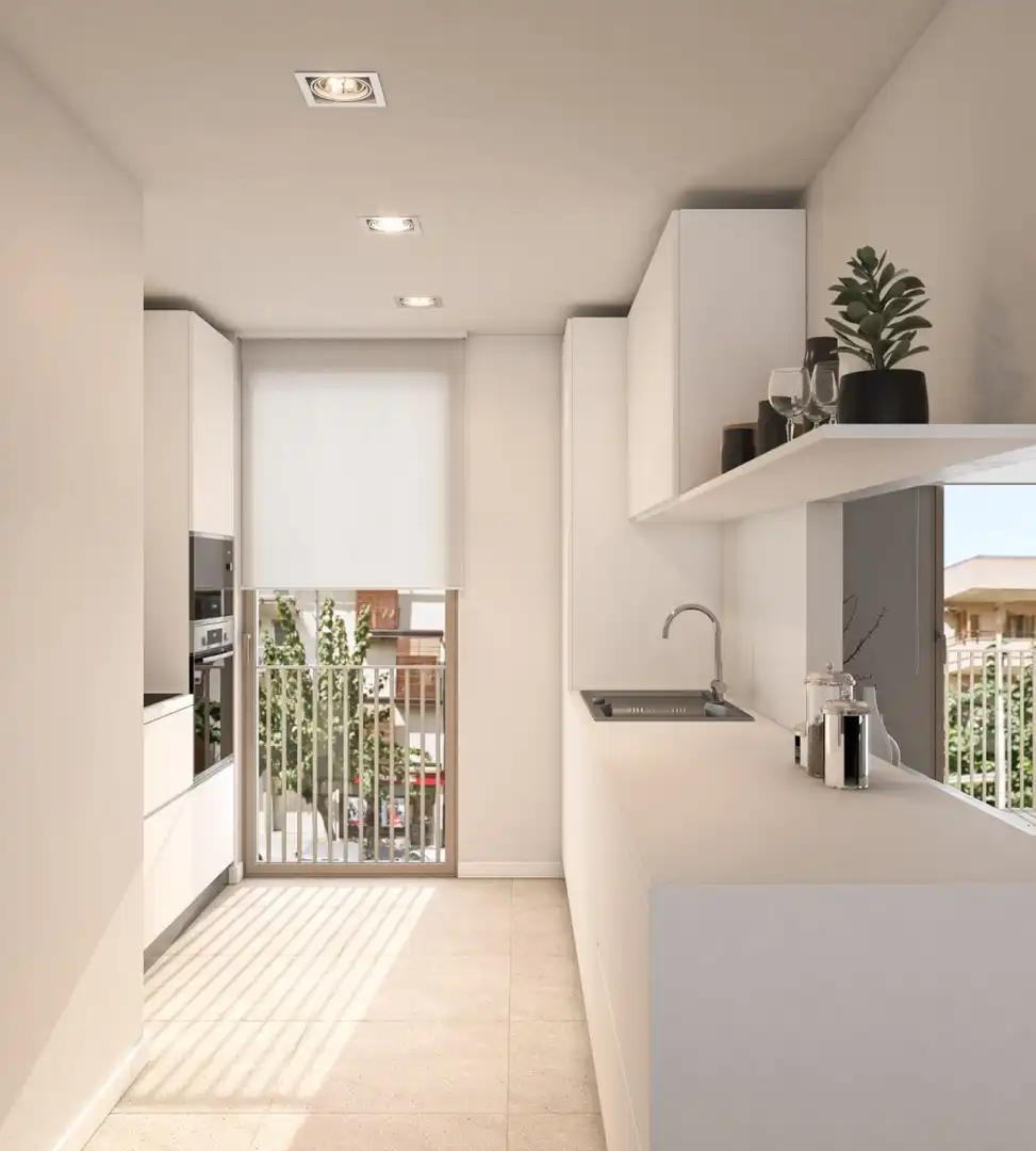 Kitchen of Attic for sale in Pollença  with Air Conditioner, Heating and Parquet flooring