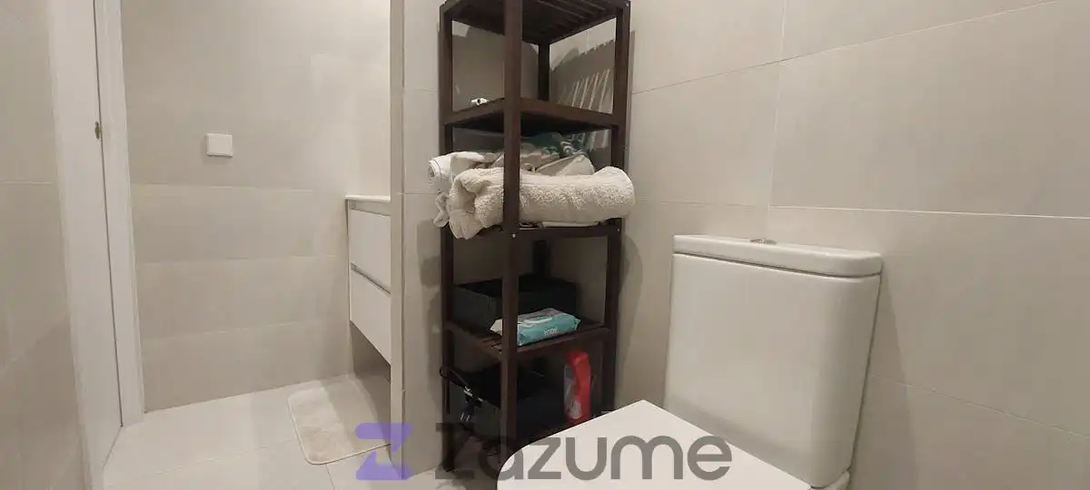 Bany de Estudi de lloguer en Madrid amb Aire condicionat, Calefacció i Parquet
