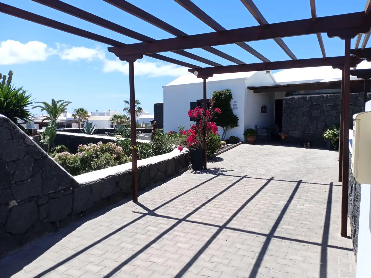 Terraza de Casa o chalet en venta en Yaiza con Jardín privado, Terraza y Amueblado