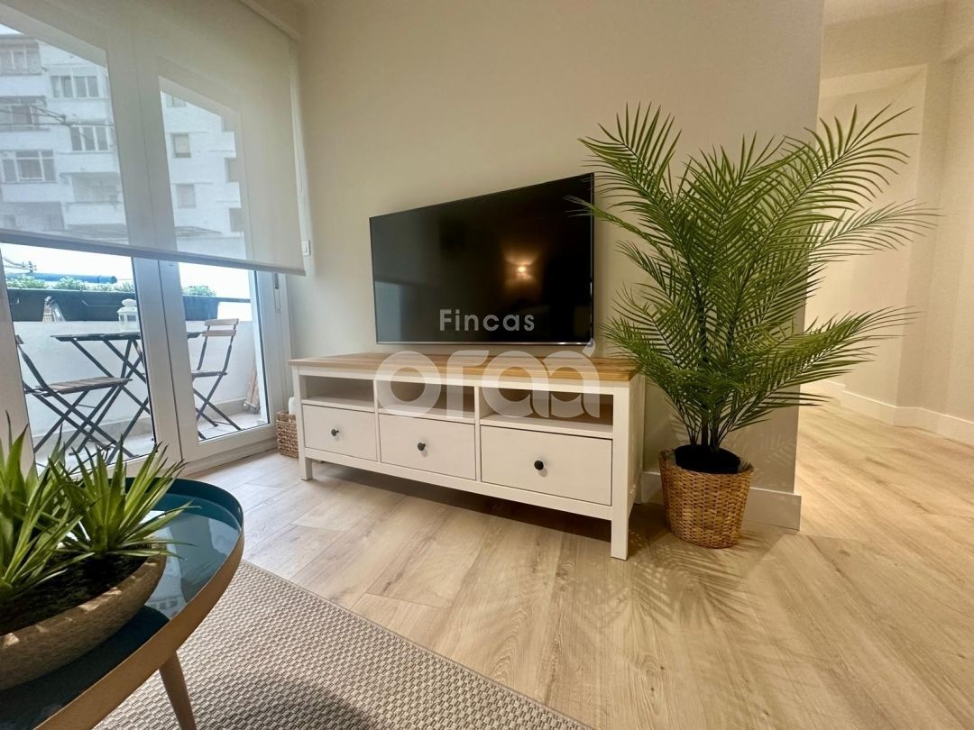 Sala de estar de Piso en venta en Santurtzi  con Calefacción y Balcón