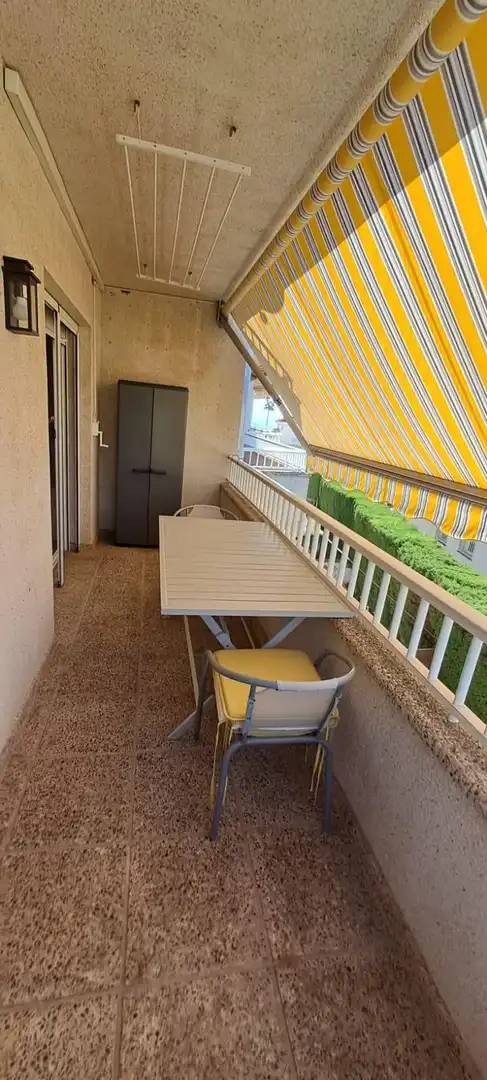 Terrasse von Wohnung zum Verkauf in La Ràpita mit Klimaanlage, Möbliert und Gemeinschaftspool