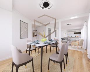 Dining room of Attic for sale in  Madrid Capital  with Air Conditioner and Terrace