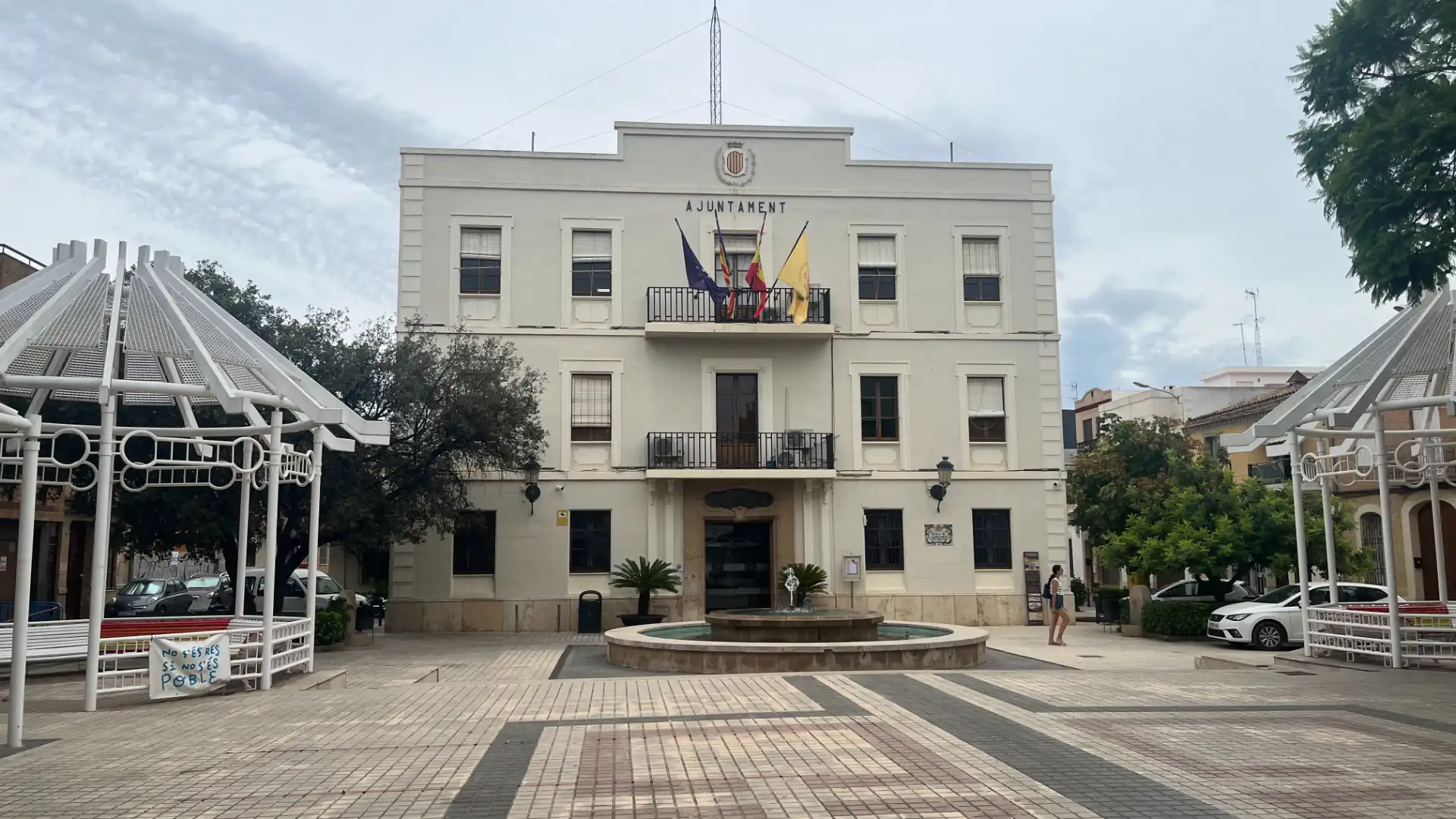 Exterior view of Flat for sale in Benetússer  with Air Conditioner, Heating and Oven